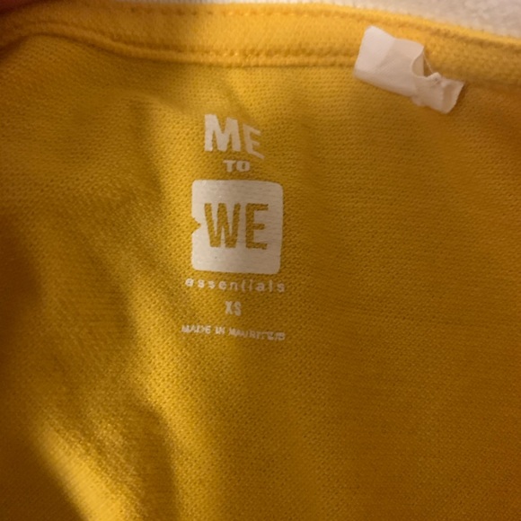 Pacsun Me to We Retro Yellow Crop Top - Picture 4 of 4